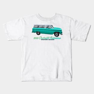 1966 Chevrolet Suburban Station Wagon Kids T-Shirt